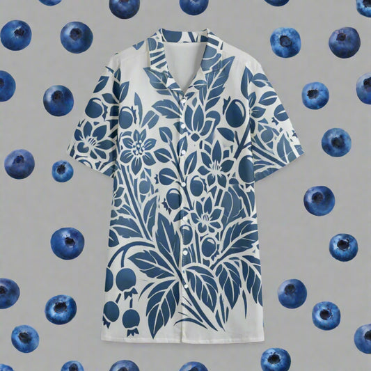 Berries Hawaiian Shirt Cotton
