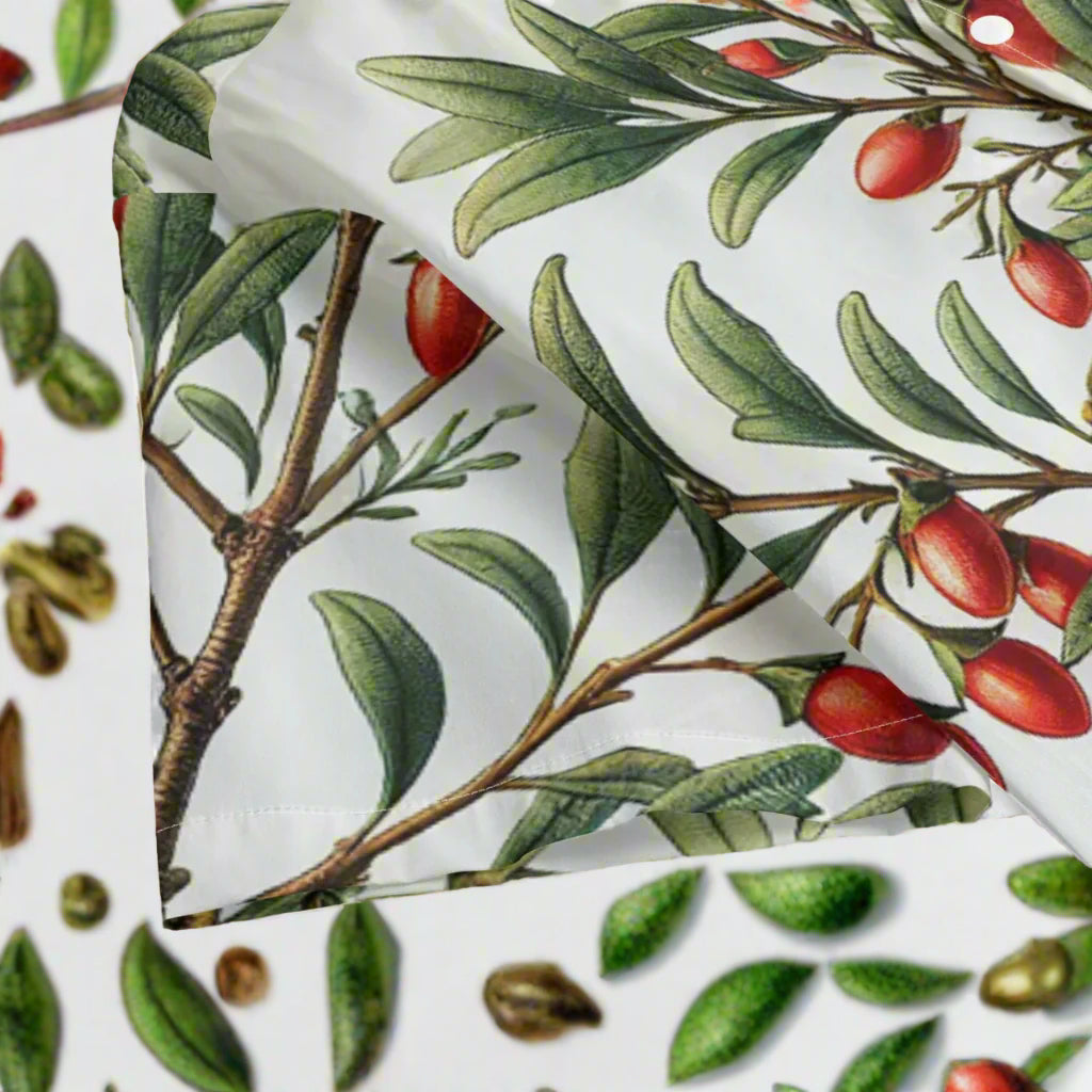 Berries Hawaiian Shirt Cotton