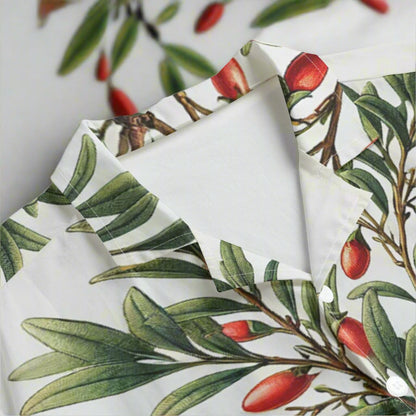 Berries Hawaiian Shirt Cotton