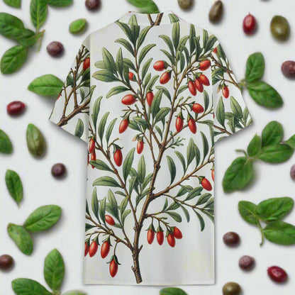 Berries Hawaiian Shirt Cotton