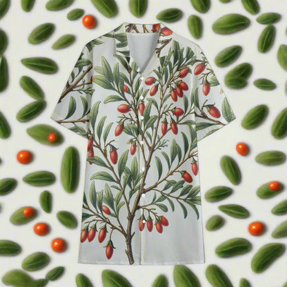Berries Hawaiian Shirt Cotton