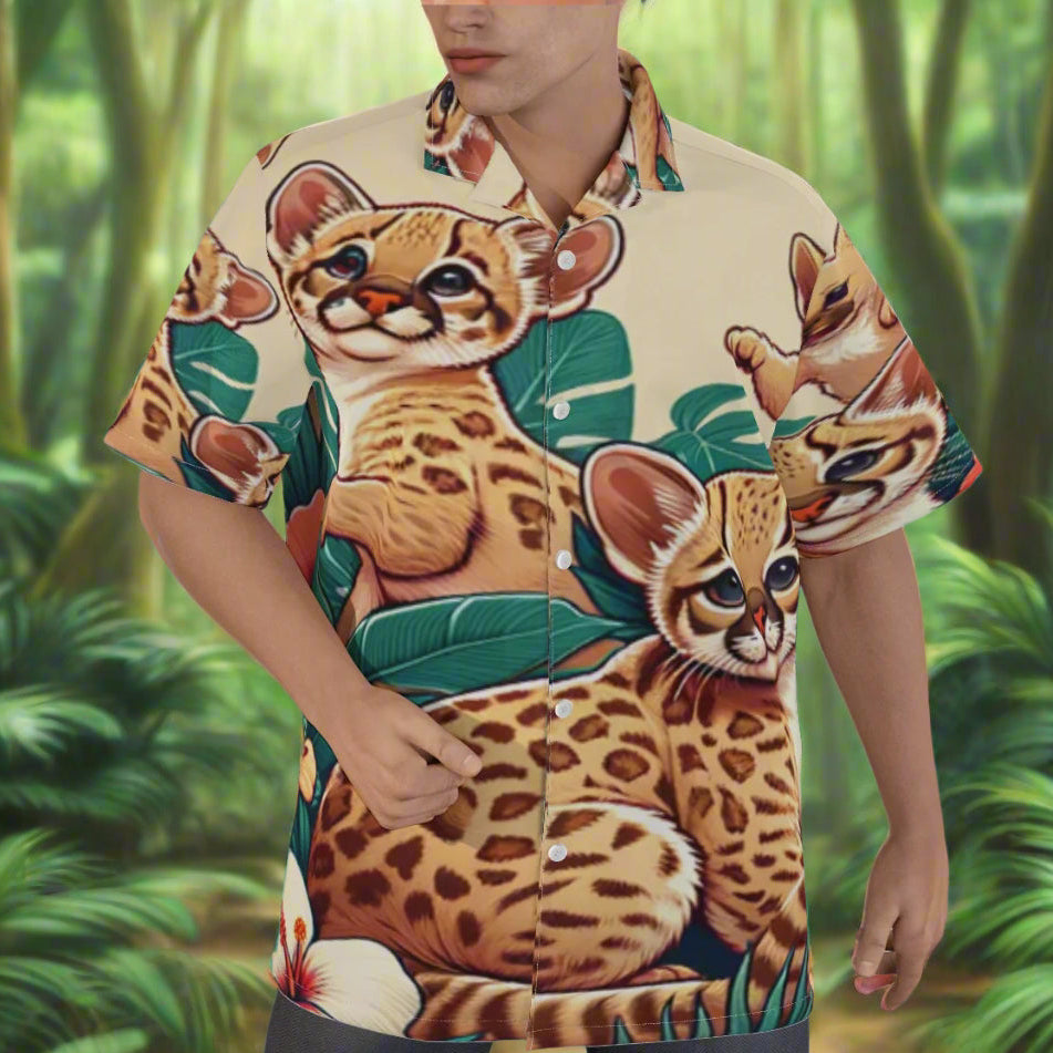 Baby Pumas Aloha Hawaiians Hawaiian Shirt