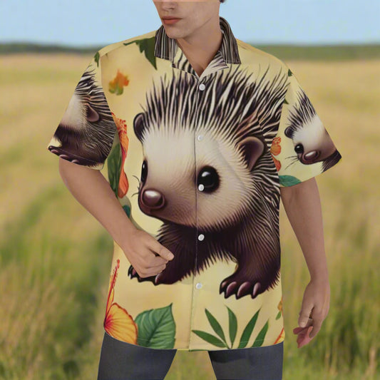 Hedgehog Aloha Hawaiians Hawaiian Shirt