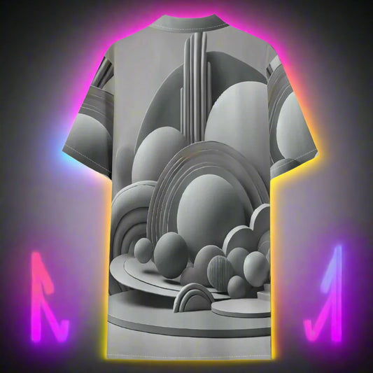 Grey Hawaiian shirt Gray hawaiian shirt artist design artful