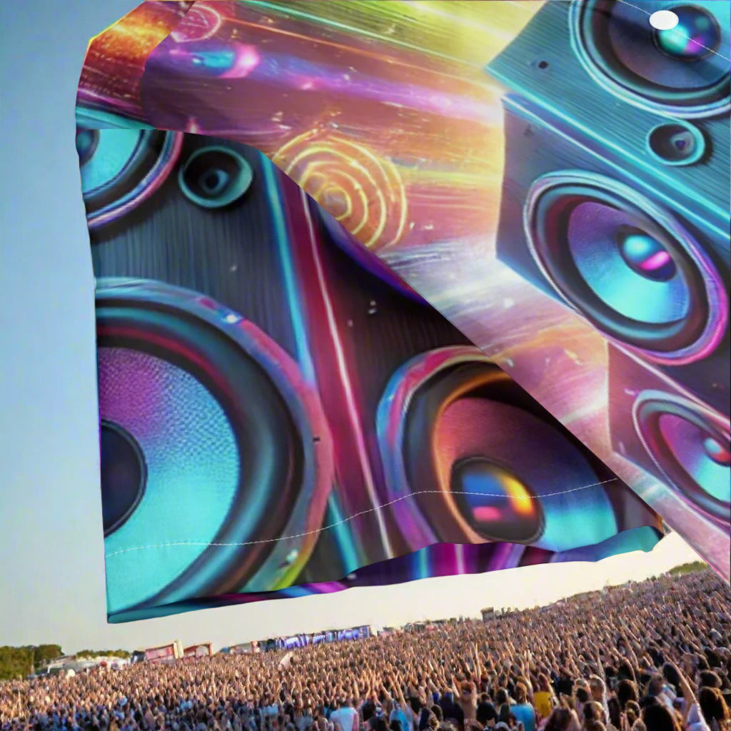 European and American music festival mens shirt tshirt t shirt hawaiian shirt men music festival