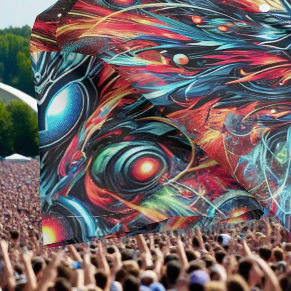 Tomorrowland Adult Fashion Music Festival Men's Hawaiian Shirt